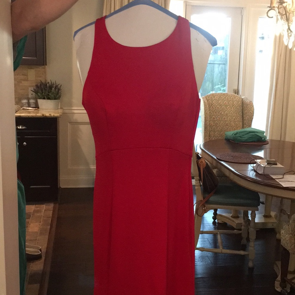 Gorgeous long red dress